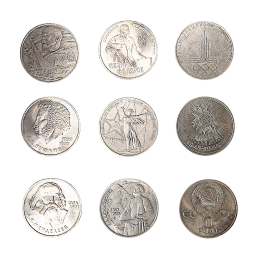 Старые юбилейные монеты