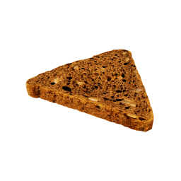 Треугольный ломтик хлеба