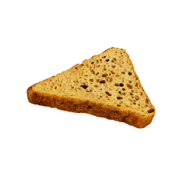 Triangular Wheat Bread