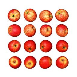 Pommes rouges
