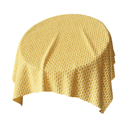 Yellow Woven Fabric
