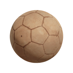 Грязный футбольный мяч
