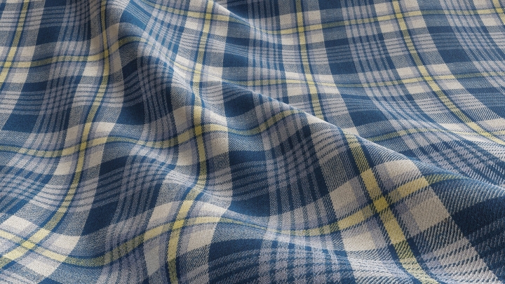 Home Checkered Fabric