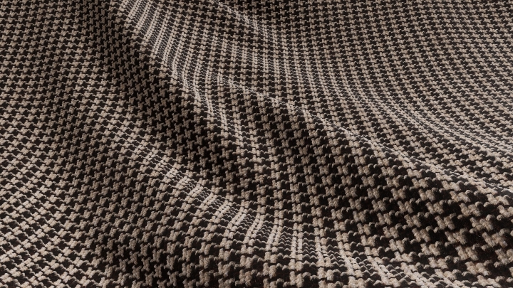 Patterned Fabric Upholstery