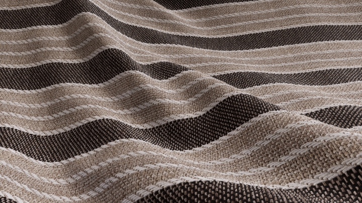 Rough Striped Fabric