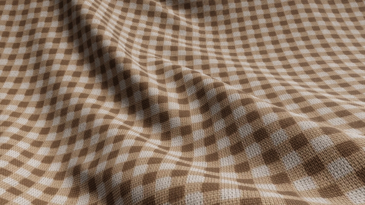 Modern Checkered Fabric