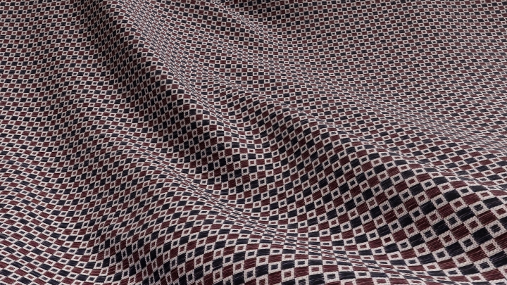 Fashion Checkered Fabric