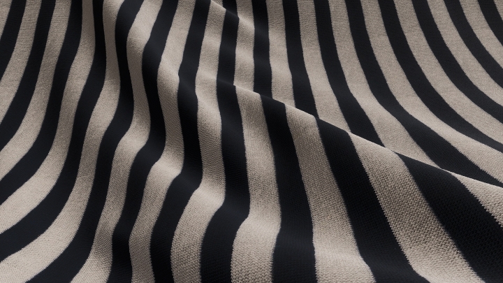 Children's Striped Fabric
