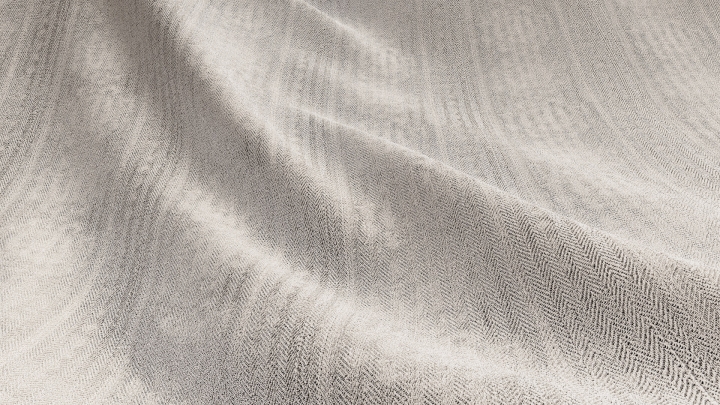 Striped Folk Cotton Fabric