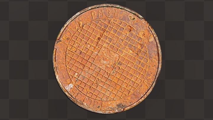 Rusty Manhole