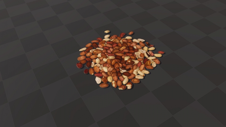 Pile of Raw Peanuts