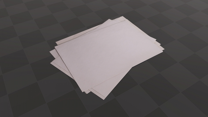 Stack of Blank Paper