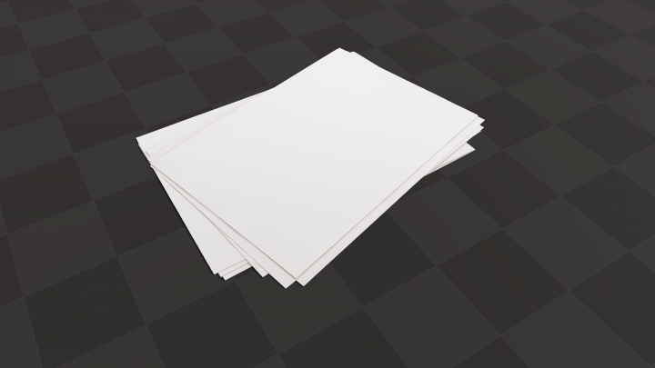 Blank Sheets of Paper