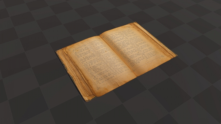 Ancient Open Book