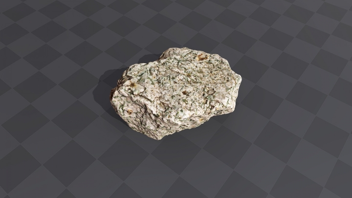 Granite Stone with Moss