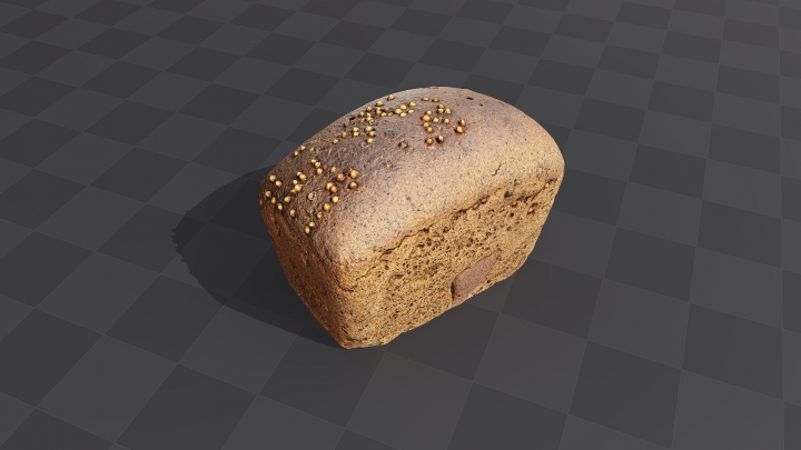Rye Bread with Sesame Seeds