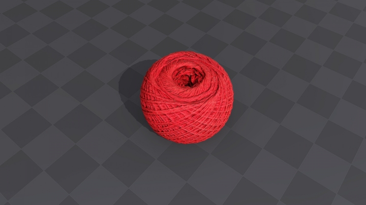 Red Ball of Thread