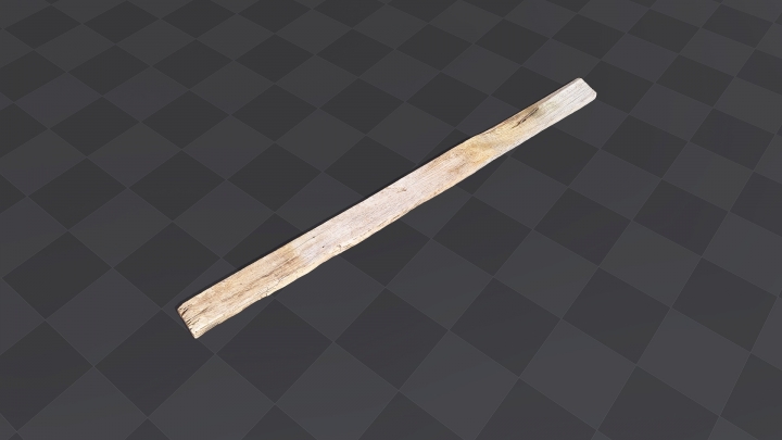 Long Wooden Plank