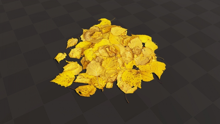 Bunch of Yellow Leaves
