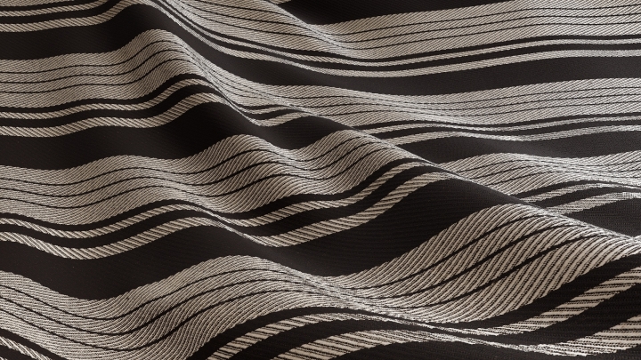 Thick Striped Fabric