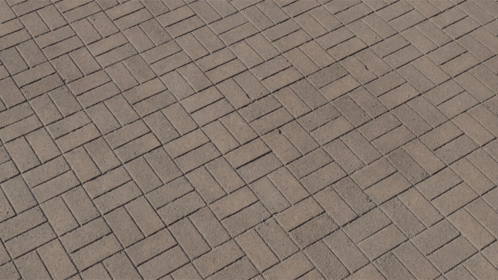 Patterned Brick Floor