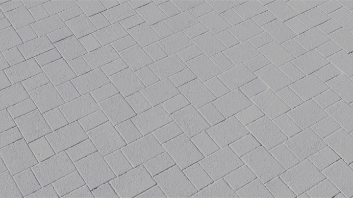 Patterned Brick Floor