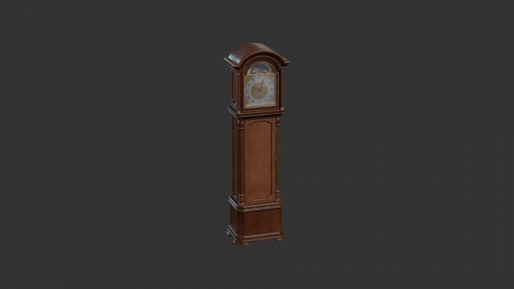 Horloge grand-père vintage