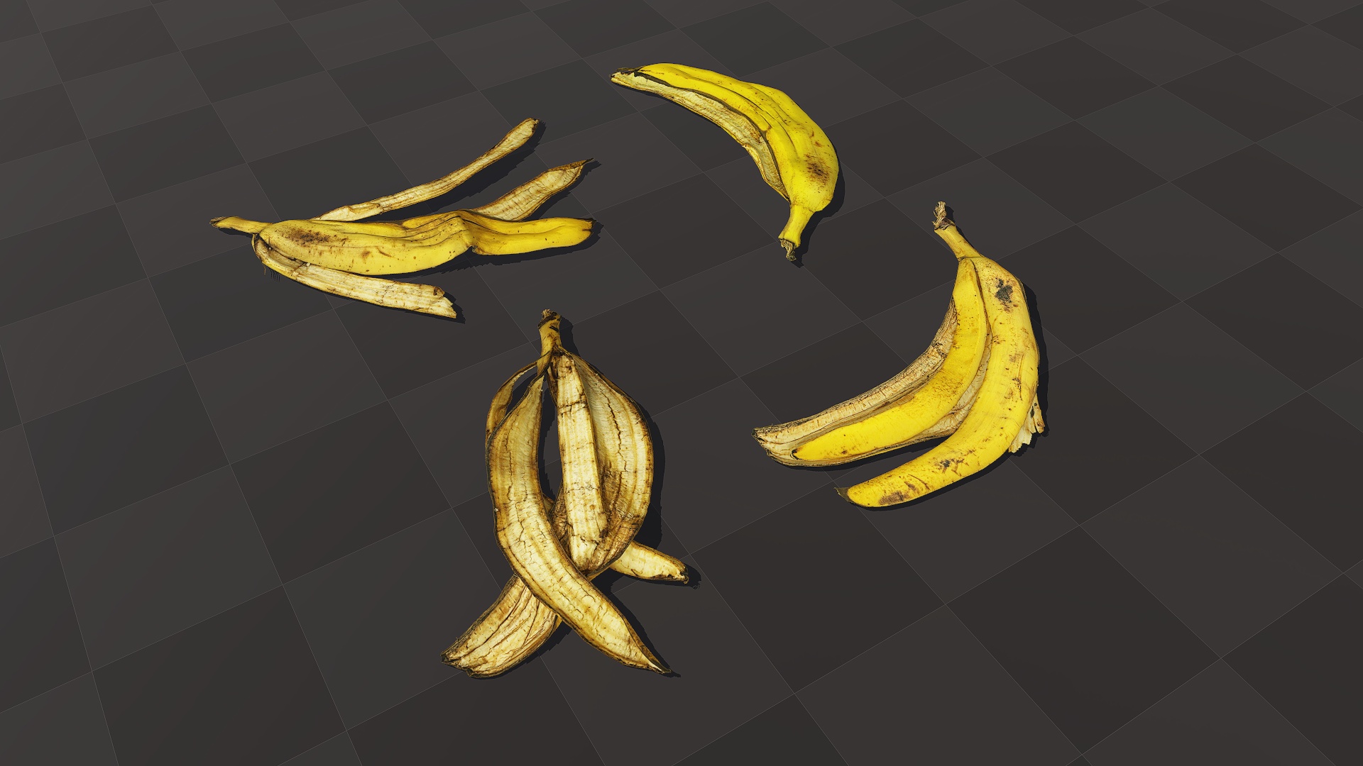 Кожура плодов. Bananenschalen.
